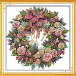 A wreath of roses