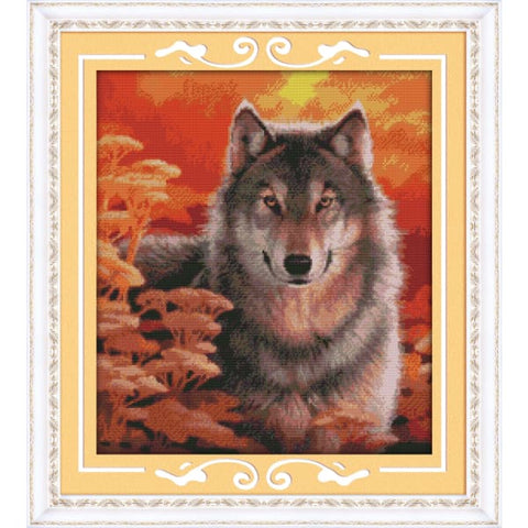 Autumn wolf