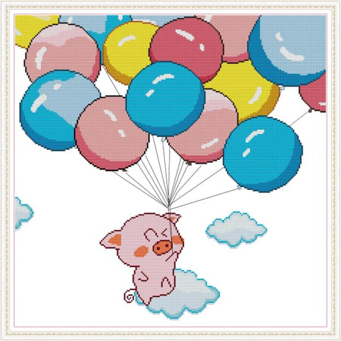 Balloon and pig