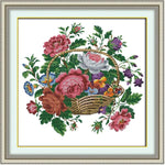 Beautiful flower basket 2