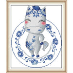 Chinese Zodiac blue and white porcelain(7) -horse