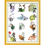 Chinese zodiac chart