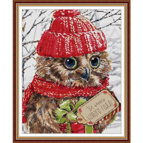 Christmas owl 3