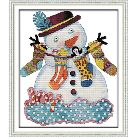 Christmas snowman (3)