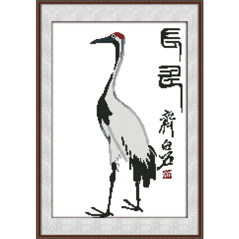 Crowned Crane (Qi Baishi)