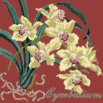 Cymbidium (Boat Orchid) - NEEDLEWORK KITS