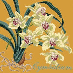 Cymbidium (Boat Orchid) - NEEDLEWORK KITS