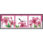 Elegant flower(2)(clock)
