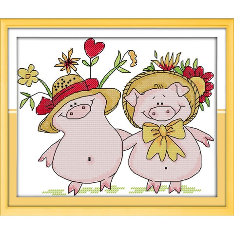 Flower pig