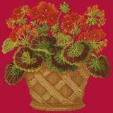 Geranium Pot - NEEDLEWORK KITS