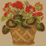 Geranium Pot - NEEDLEWORK KITS