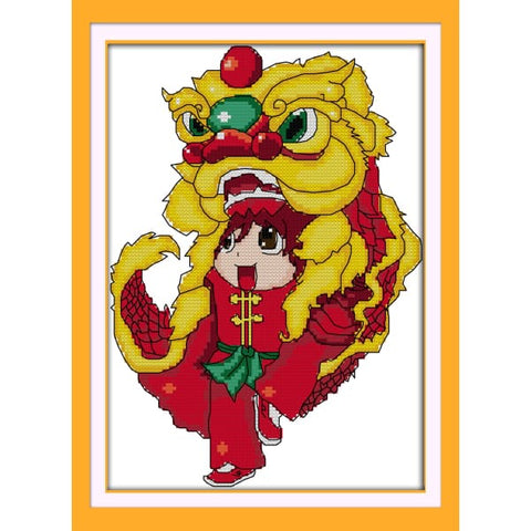 Lion dancing (2)