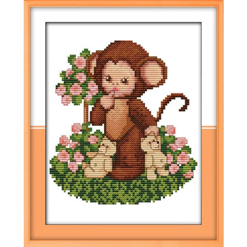 Lovely baby monkey