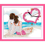 Lover sea clock dial