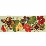 Nasturtium and Butterfly Border - NEEDLEWORK KITS