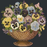 Pansy Bowl - NEEDLEWORK KITS