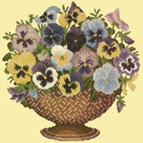 Pansy Bowl - NEEDLEWORK KITS