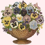 Pansy Bowl - NEEDLEWORK KITS