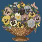 Pansy Bowl - NEEDLEWORK KITS