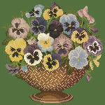 Pansy Bowl - NEEDLEWORK KITS