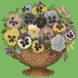 Pansy Bowl - NEEDLEWORK KITS