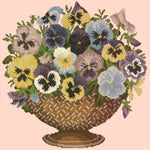 Pansy Bowl - NEEDLEWORK KITS