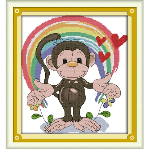 Rainbow monkey