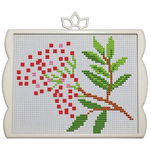 Red fruit and green leaves - 11CT / 17×14