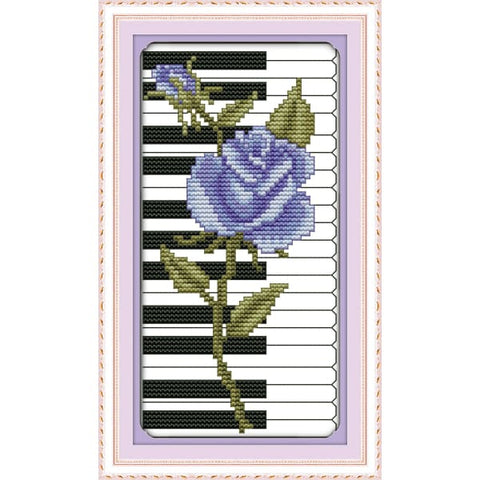 Rose piano (purple)