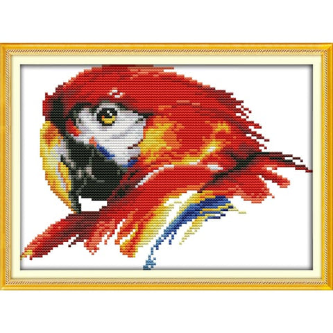 Scarlet macaw (2)