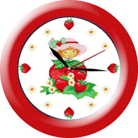 Strawberry clock