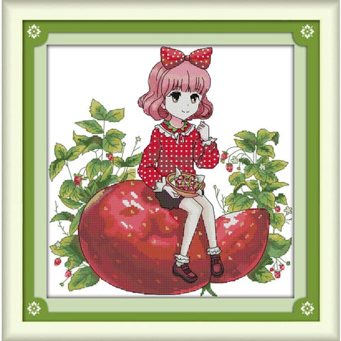 Strawberry girl