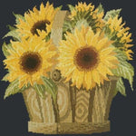 Sunflower Basket - NEEDLEWORK KITS