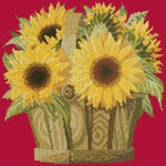 Sunflower Basket - NEEDLEWORK KITS