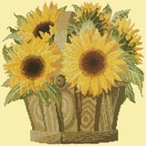 Sunflower Basket - NEEDLEWORK KITS