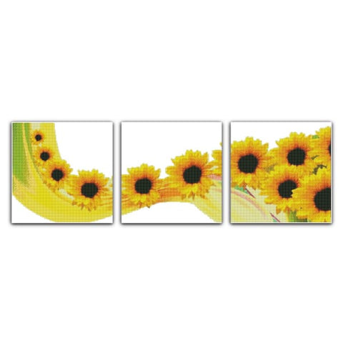 Sunflower (triptych)