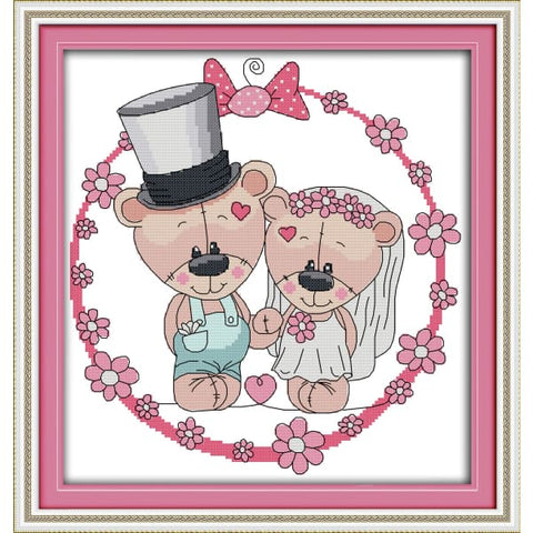 The bears got married