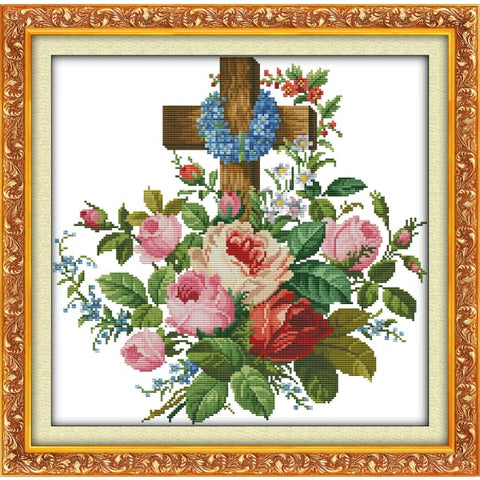 The cross(3)(flowers and plants)