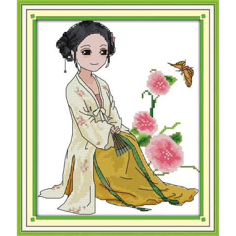 The Hanfu beauty (3)