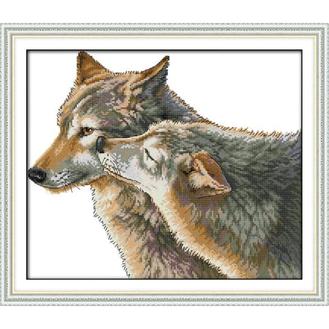 The kiss of wolf