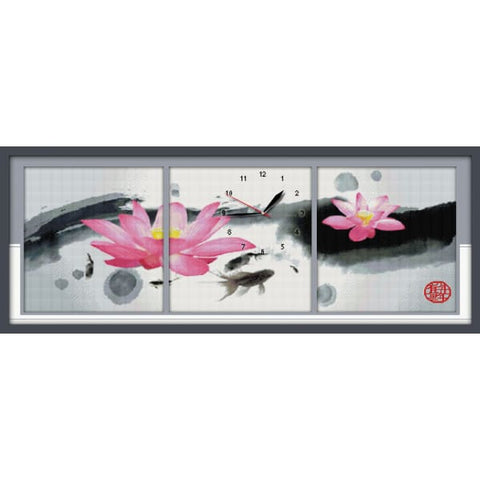 The traditional Chinese painting lotus